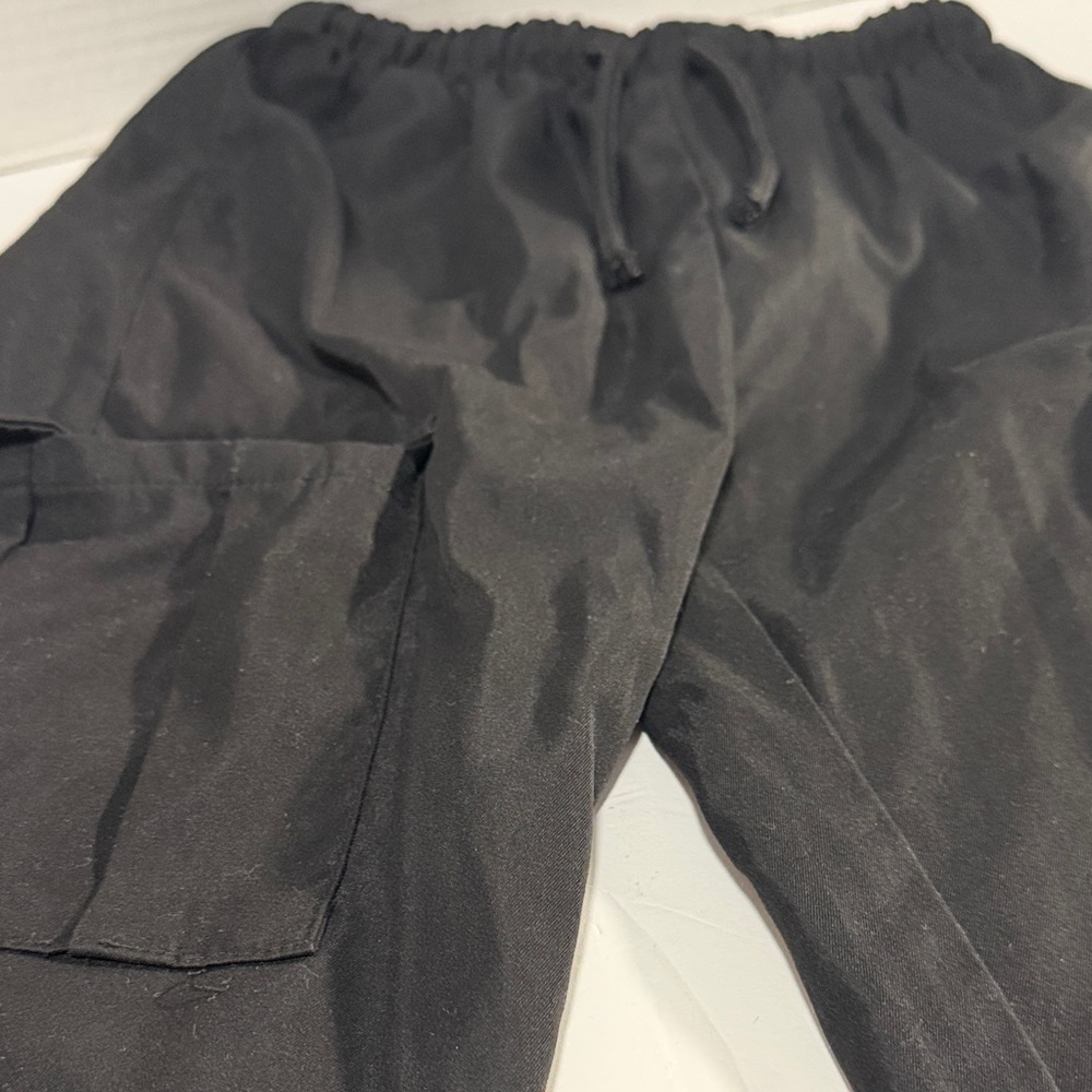 Two kids Cargo Pants Color black/white